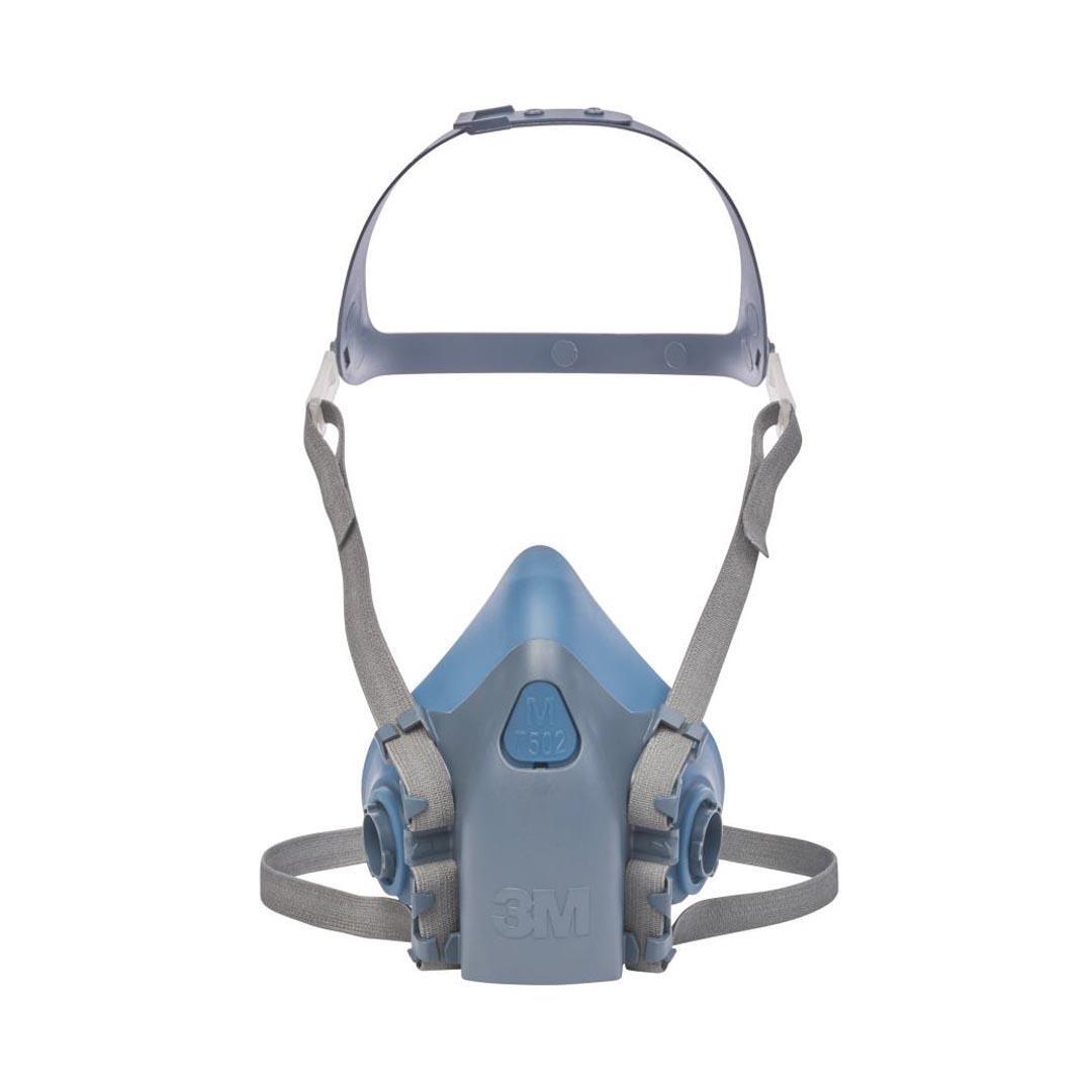 3M 7502 Yeniden Kullanılabilir Yarım Yüz Maskesi Orta Boy Filtresiz