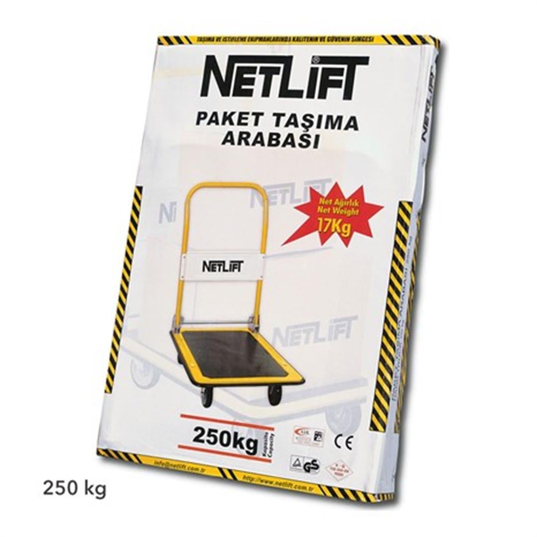 Netlift NL-104 Koli Yük Paket Taşıma El Arabası 250 kg