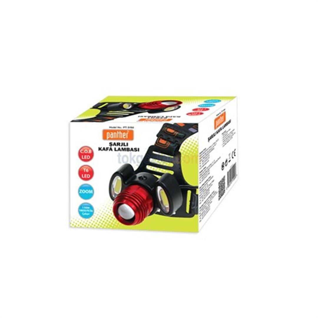 Panther PT-5150 Şarjlı Led Kafa Lambası