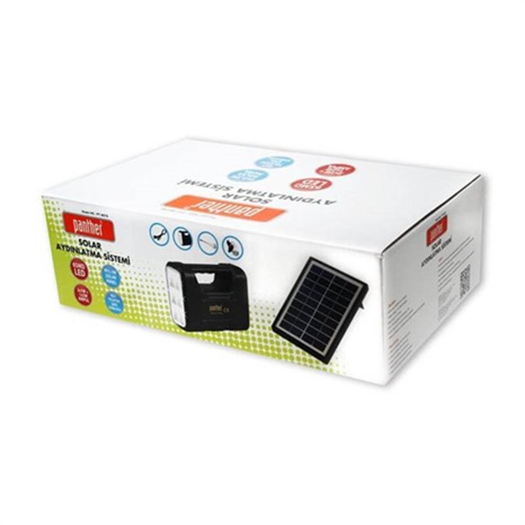 Panther PT-8070 Solar Şarjlı Aydınlatma Sistemi