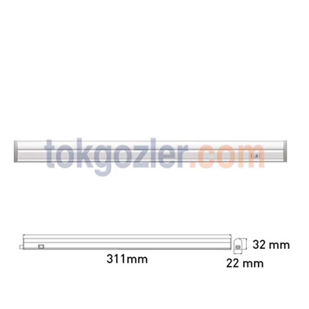 Pelsan Linea Led Armatür 4 Watt