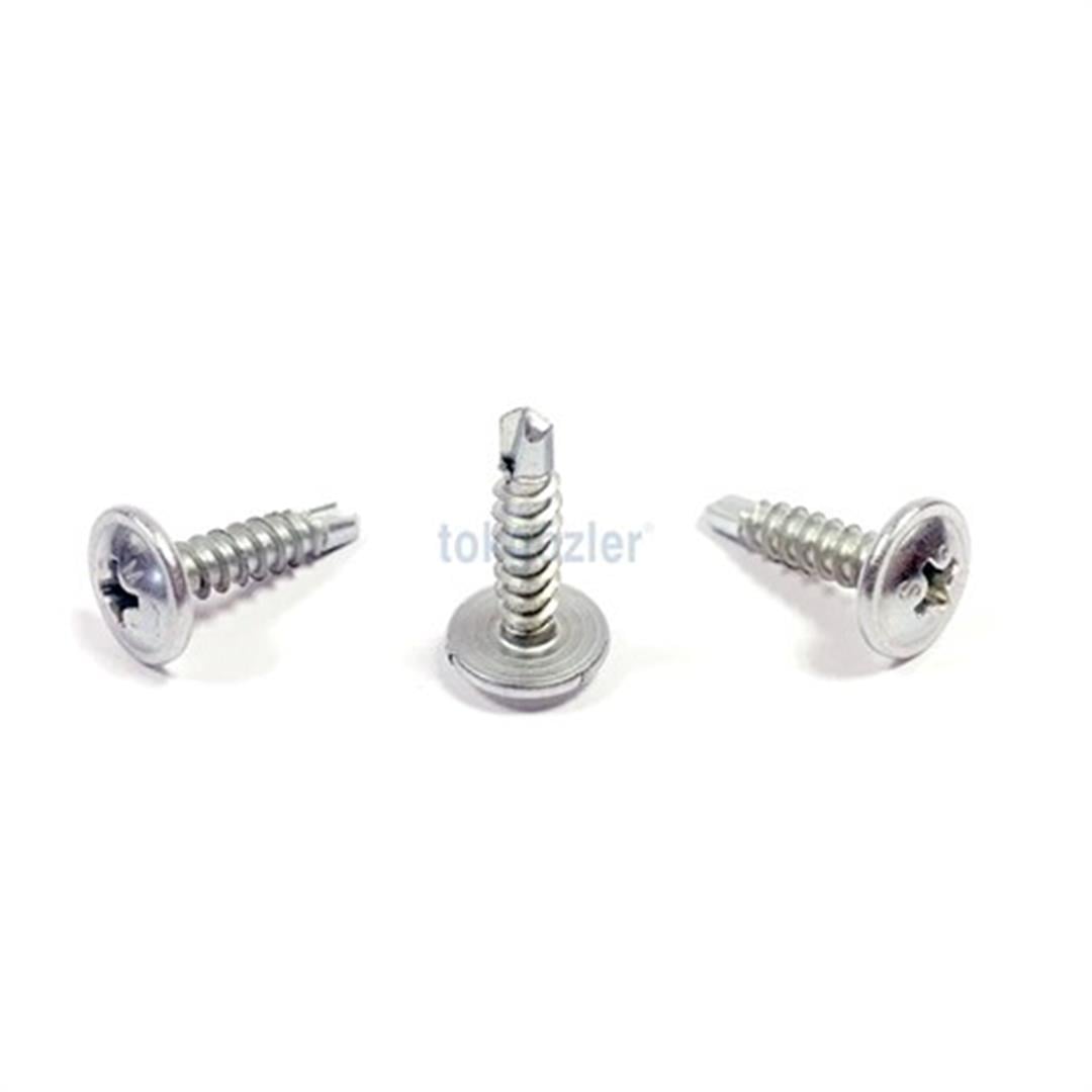 Pul Başlı (RYSB) Matkap Uçlu Sac Vidası 3.9x16 mm