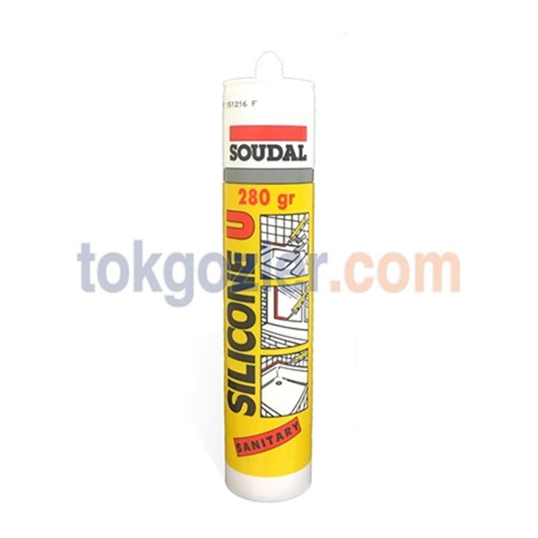 Soudal Silicone U Silikon Şeffaf 280 gr