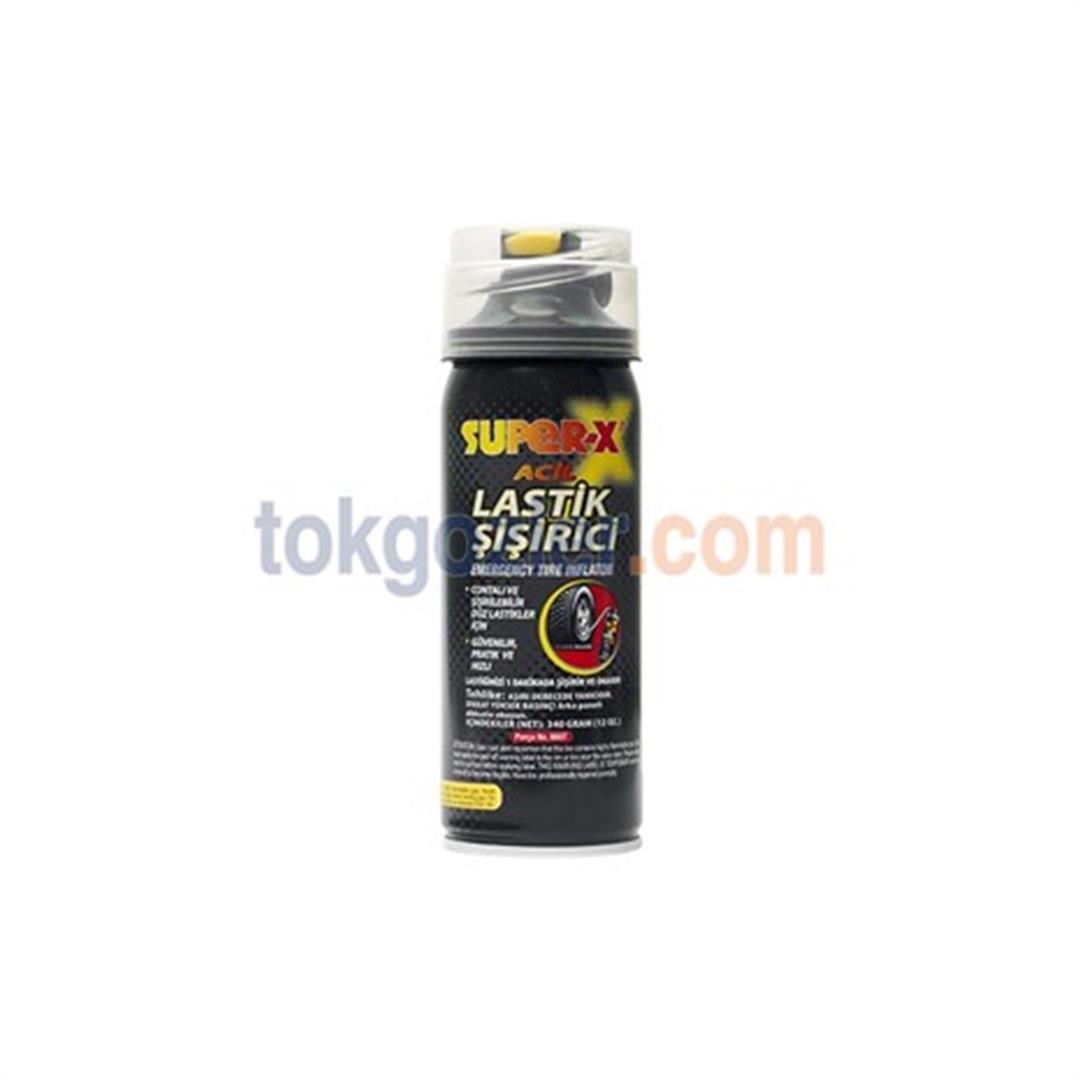 Super-X Hortumlu Lastik Tamir Spreyi 340 ml.