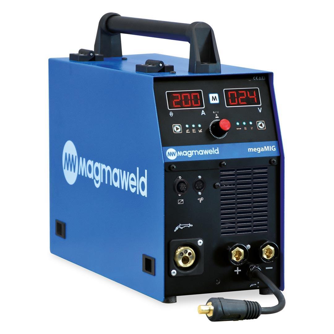 Magmaweld Megamig 200 Amper Çanta Tipi Gazaltı (MIG/MAG) Kaynak Makinesi 1 Faz 521M0200M0