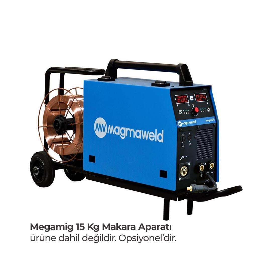 Magmaweld Megamig 200 Amper Çanta Tipi Gazaltı (MIG/MAG) Kaynak Makinesi 1 Faz 521M0200M0