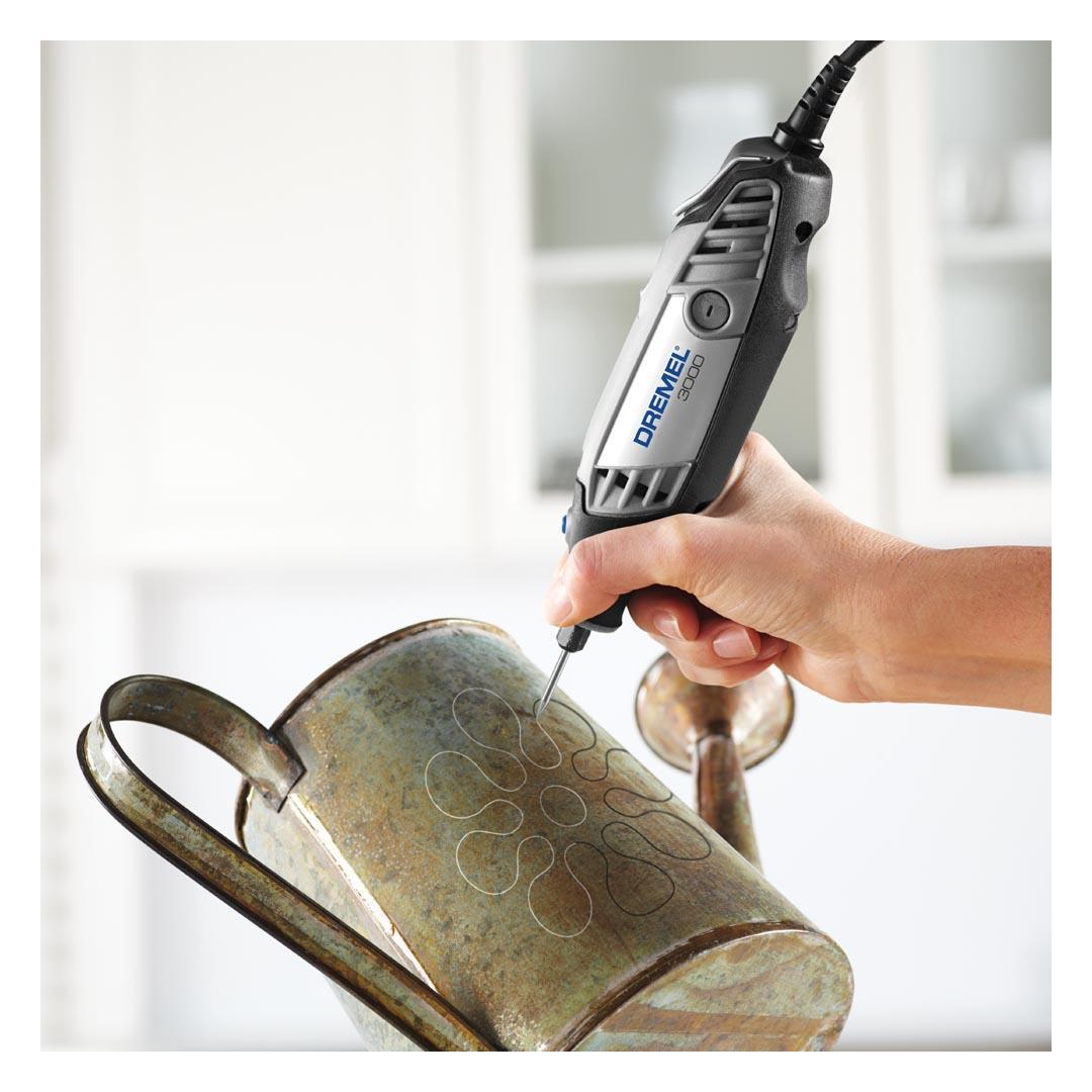Dremel 3000-2/25 Gravür Taşlama Çok Amaçlı El Motoru 130 Watt 25 Aksesuarlı F0133000HC