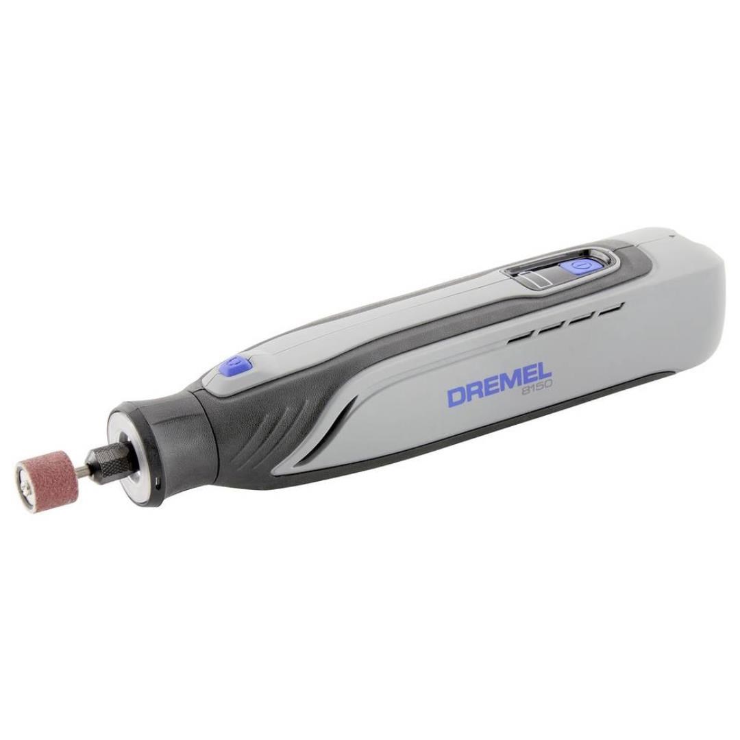 Dremel 8150-20 Akülü Gravür Taşlama Makinesi ve Çok Amaçlı El Motoru, 7.2V Kömürsüz Motor USB-C Şarjlı 20 Parça Aksesuarlı - F0138150JA