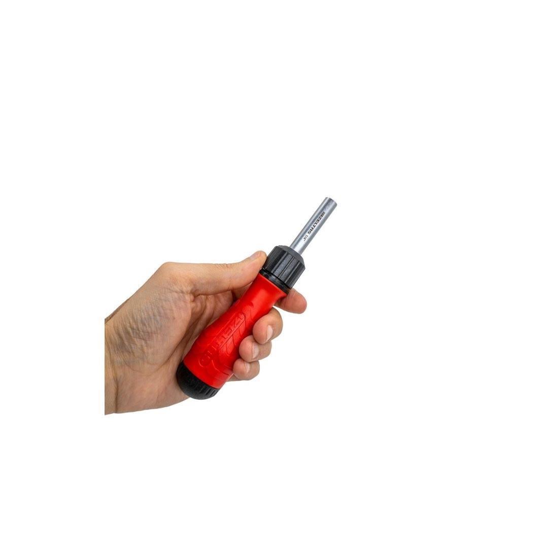 İzeltaş 13000005278 Cırcırlı Manyetik Bits Tutucu Tornavida 175 mm