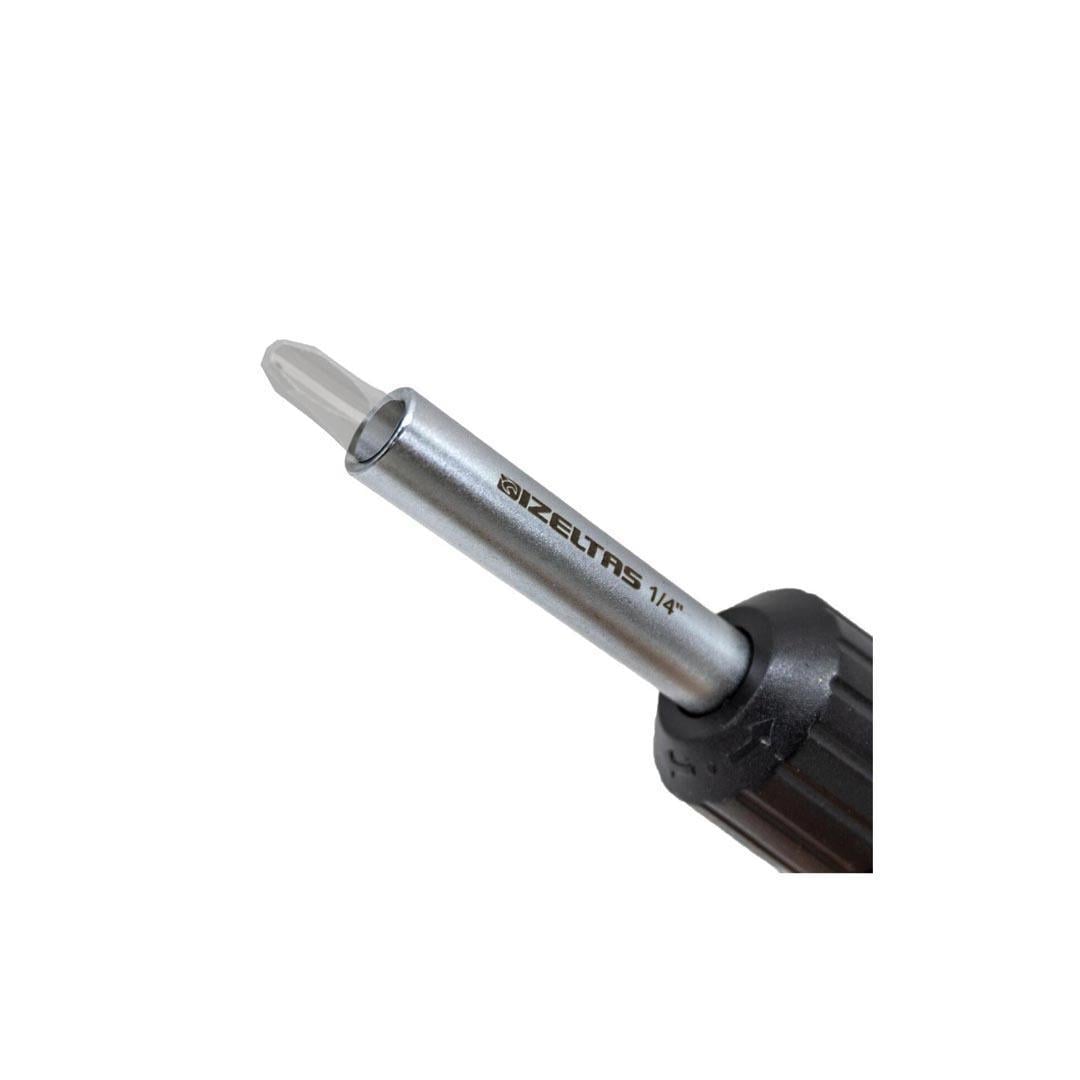 İzeltaş 13000005278 Cırcırlı Manyetik Bits Tutucu Tornavida 175 mm