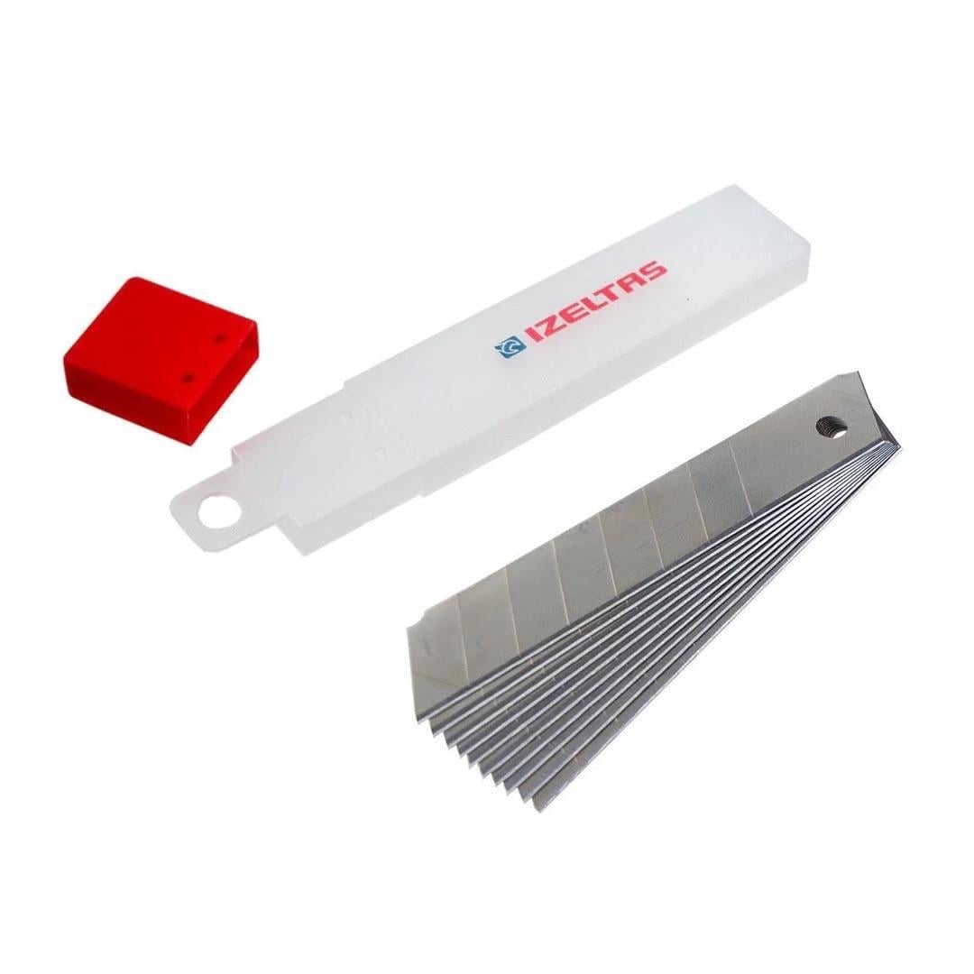 İzeltaş 14000005088 Pro Maket Bıçağı Yedek Bıçak 18 mm - 10Lu Paket