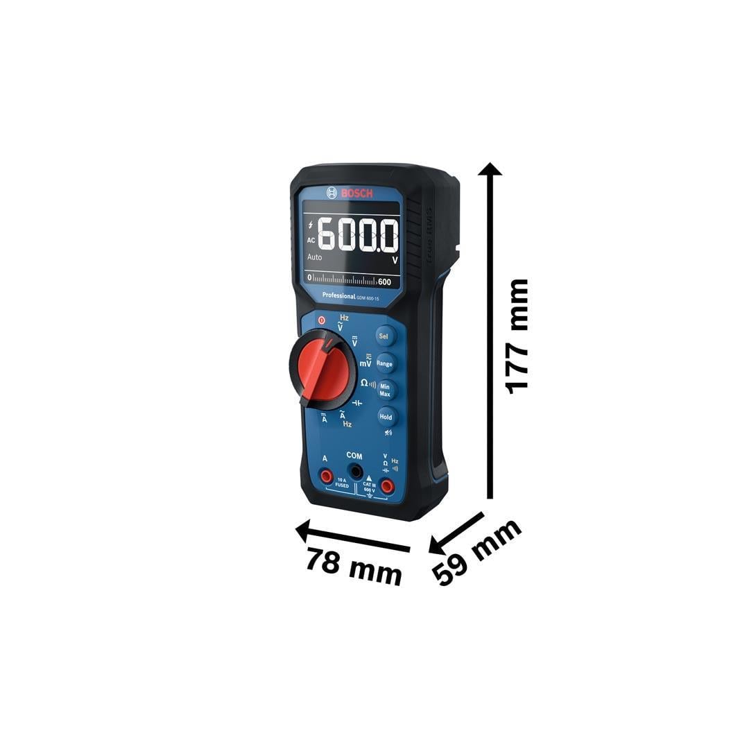 Bosch Professional GDM 600-15 Multimetre - 0601077300