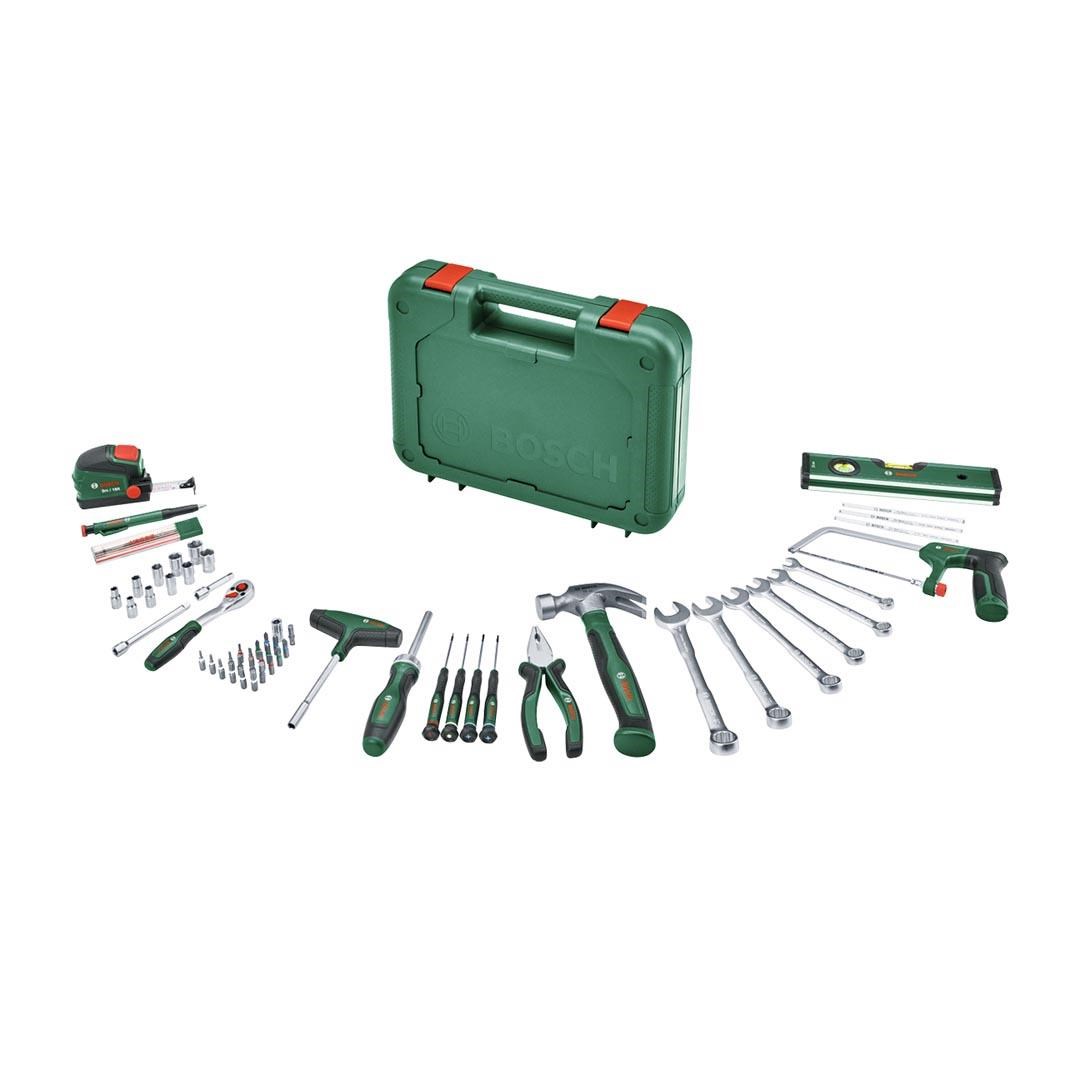 Bosch Professional GSR 18V-45 + GWS 18V-8 + GBH 18V-22 3x4.0Ah Akülü Kombo Kit + 64 Parça El Aleti Seti + Toko Hobi-2 502 Parça Çok Amaçlı Set