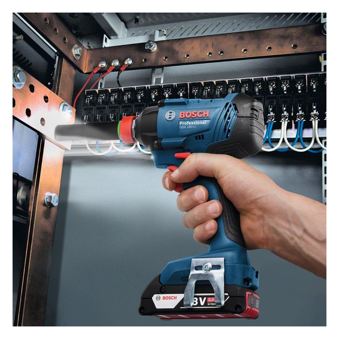 Bosch Professional GDX 180-LI (Solo) Akülü Darbeli Somun Sıkma Makinesi - 06019G5226