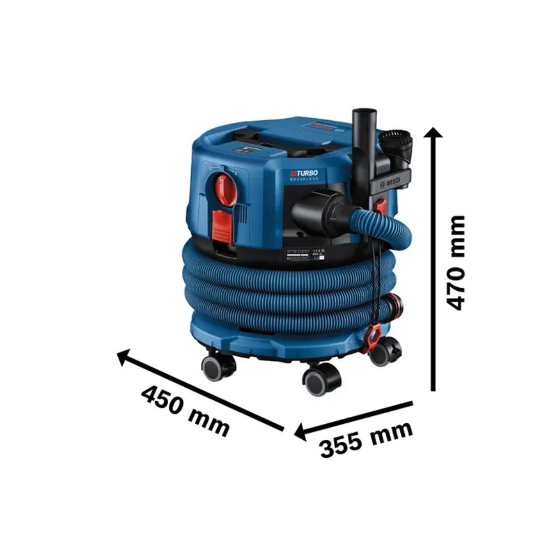 Bosch Professional GAS 18V-12 MC Akülü Toz Emme Makinesi Solo - 06019K2000