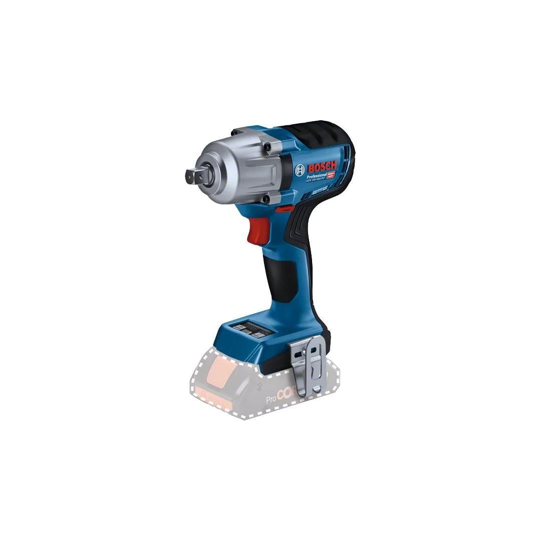 Bosch Professional GDS 18V-450 PC 18V 4.0Ah Çift Akülü Darbeli Somun Sıkma Makinesi
