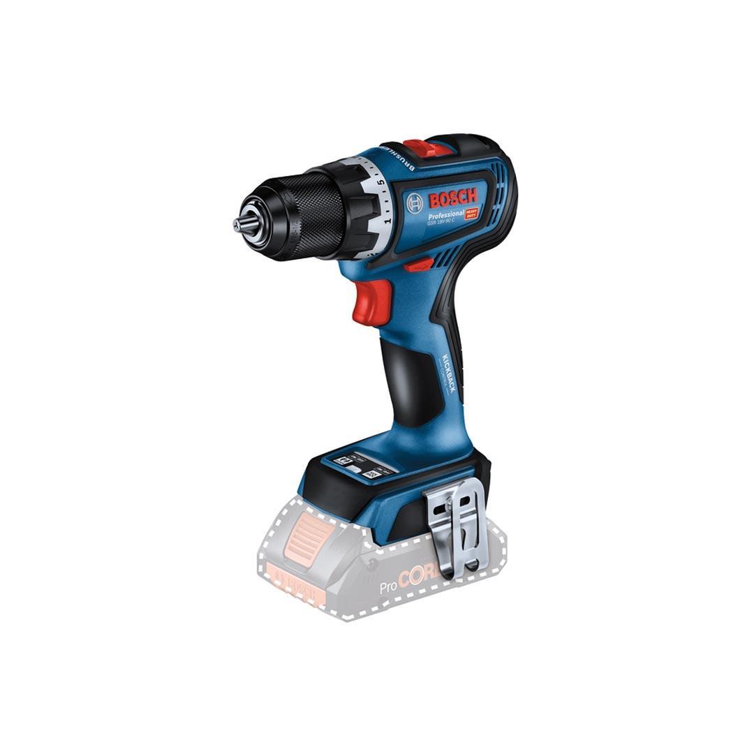 Bosch Professional GSR 18V-90 C SOLO Akülü Delme Vidalama Makinesi - 06019K6000