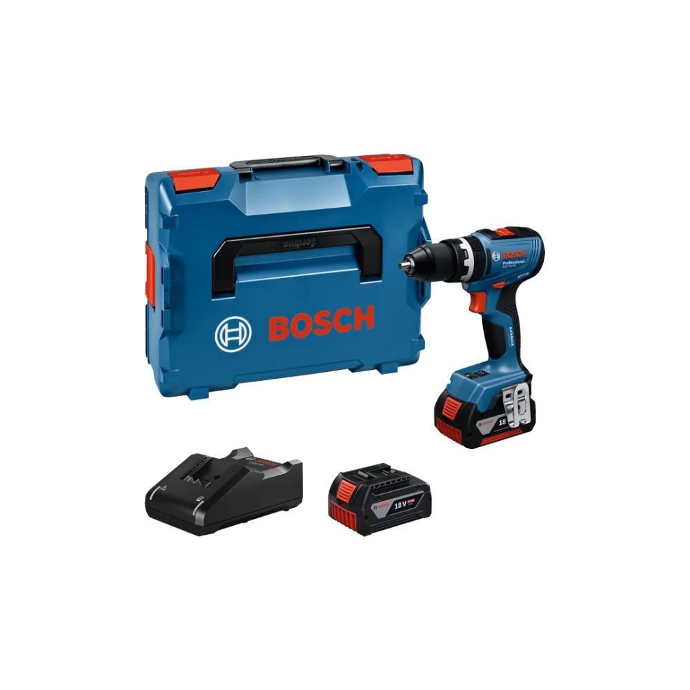 Bosch Professional GSR 18V-65 18V 5.0Ah Çift Akülü Delme Vidalama Makinesi - 06019N3003