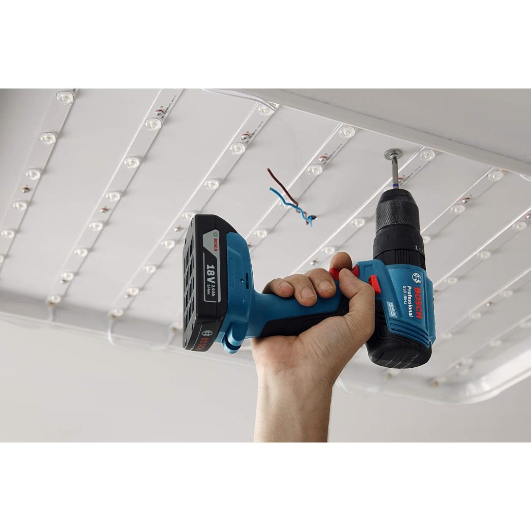 Bosch Professional GSB 185-LI 18V 2.0Ah 3 Akülü Darbeli Vidalama Makinesi  - 0615990N1Z