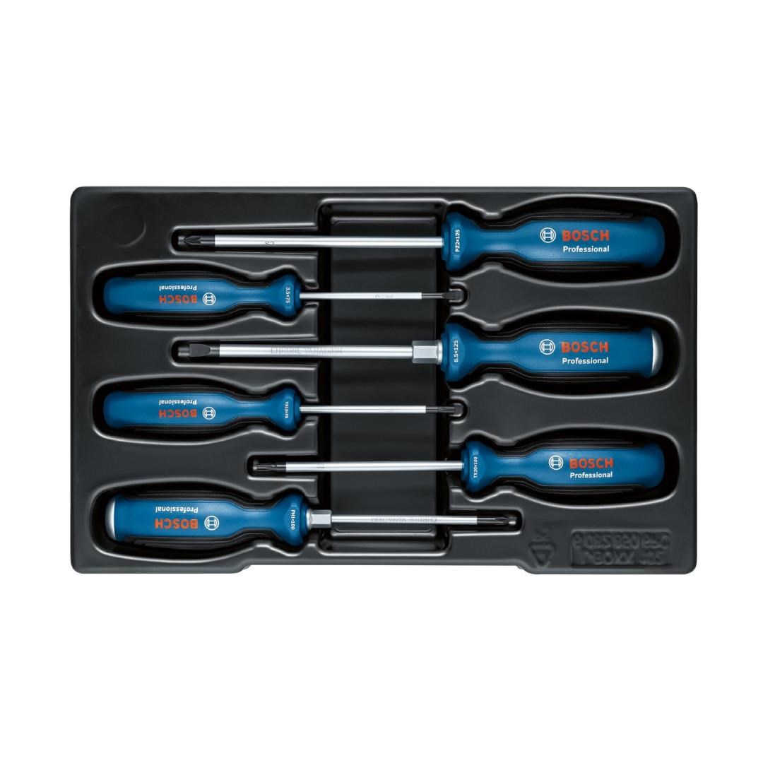 Bosch Professional GSR 18V-65 18V 5.0Ah Çift Akülü Delme Vidalama Makinesi ve El Aletleri Seti 10 Parça - 20615A5007K