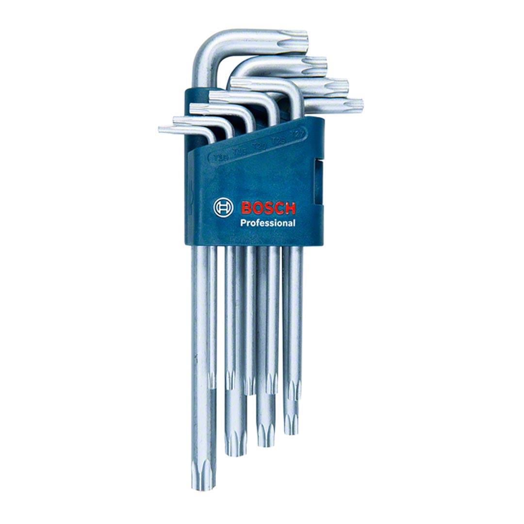 Bosch Professional Allen Anahtar Takımı Torx 9 Parça (10-50mm) - 1600A01TH4