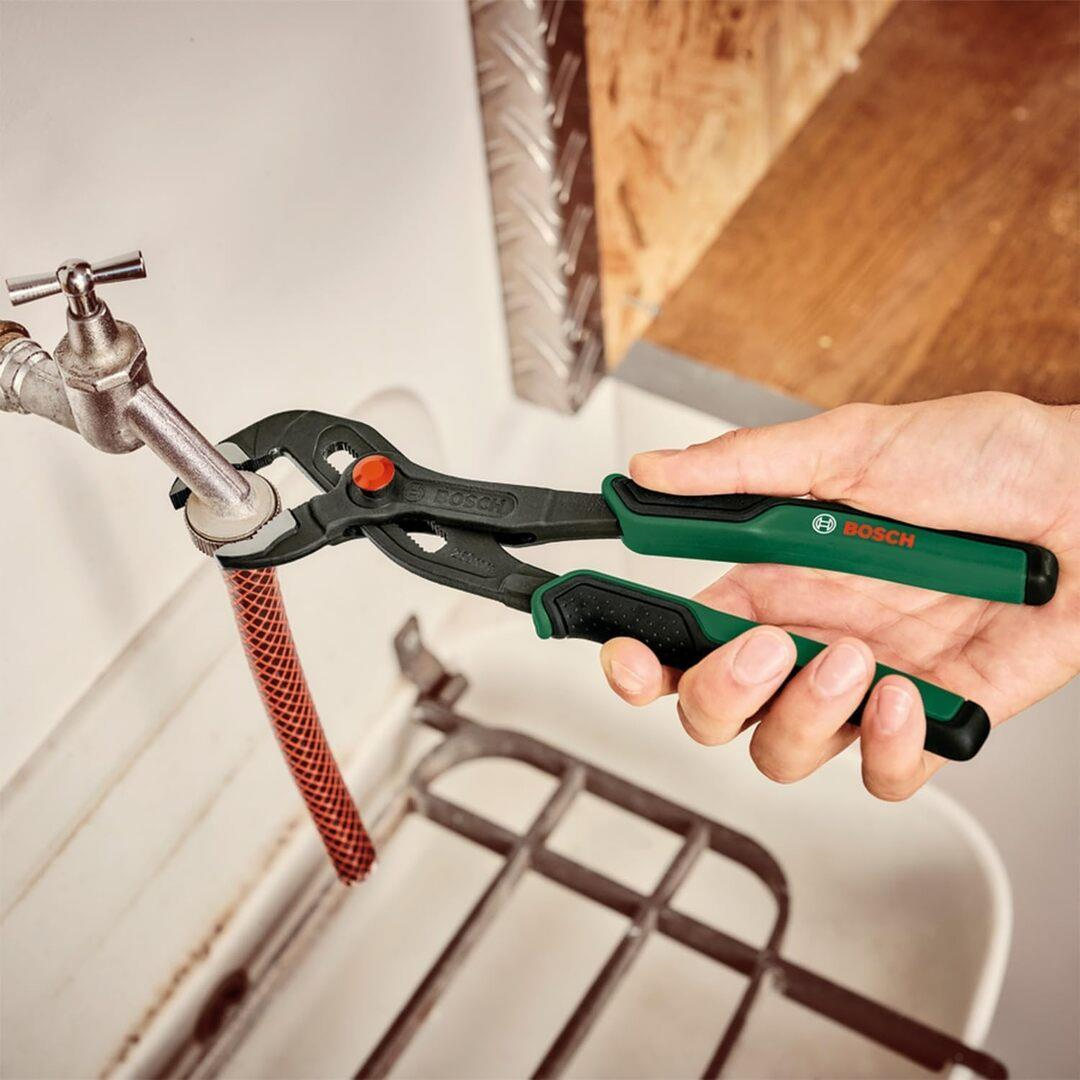 Bosch Pense Seti 4 Parça (Kargaburun, Yan Keski, Pense, Boru Anahtarı) - 1600A02W7K