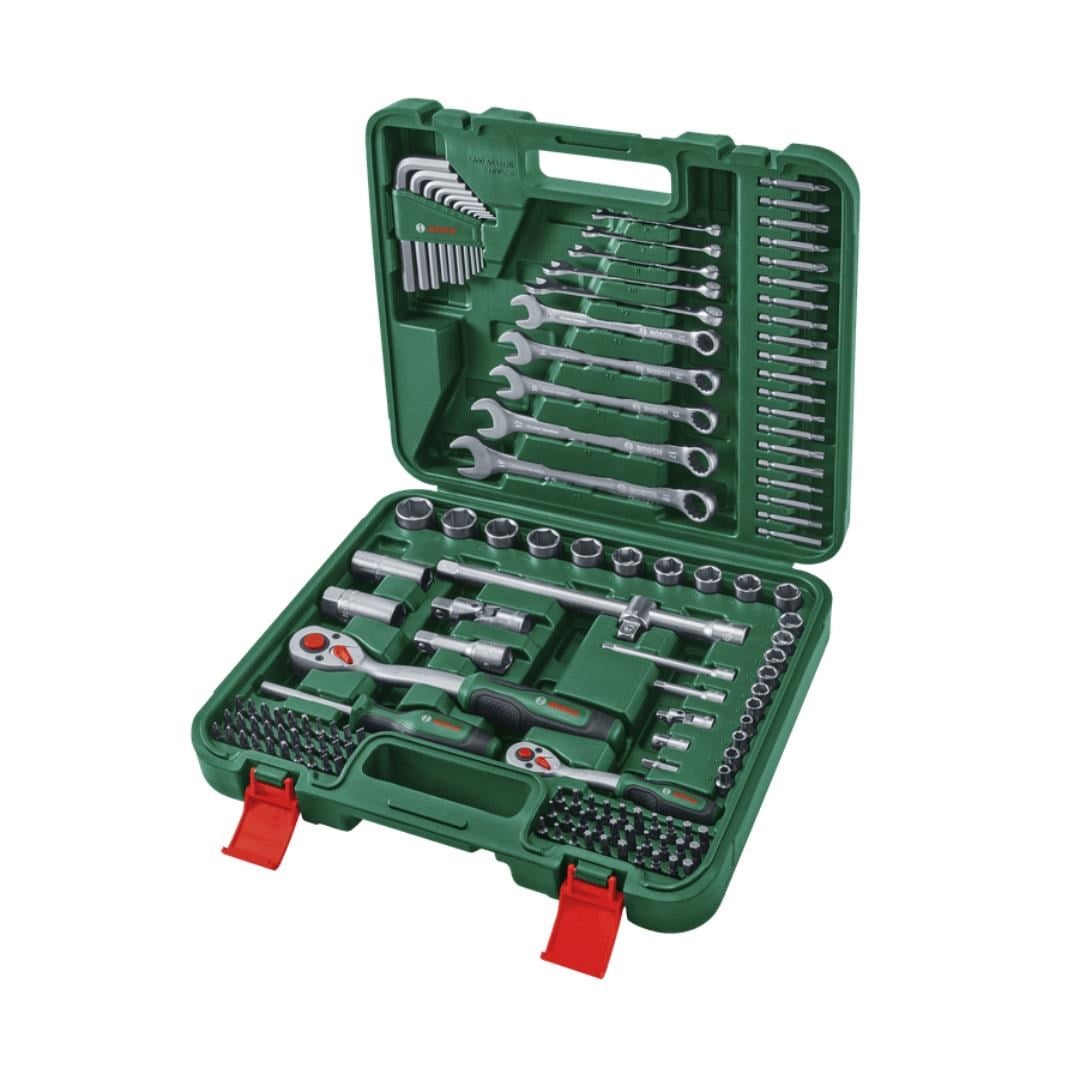 Bosch Gelişmiş Çok Amaçlı El Aleti ve Montaj Seti 134 Parça - 1600A039J0