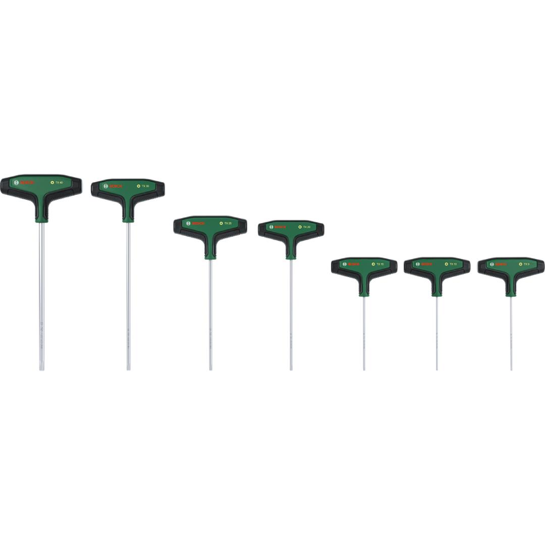 Bosch T Saplı Hex Allen Anahtar Seti 7 Parça  - 1600A039J1