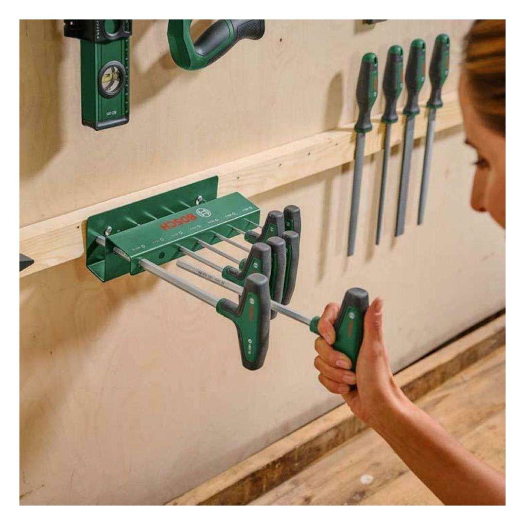 Bosch T Saplı Hex Allen Anahtar Seti 7 Parça  - 1600A039J1