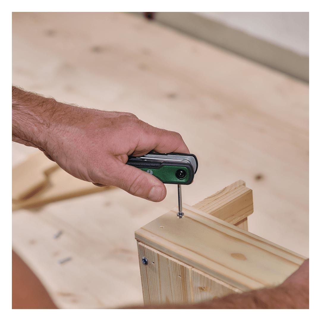 Bosch 8i 1 Arada Katlanır Torx Allen Anahtar Seti - 1600A039L8