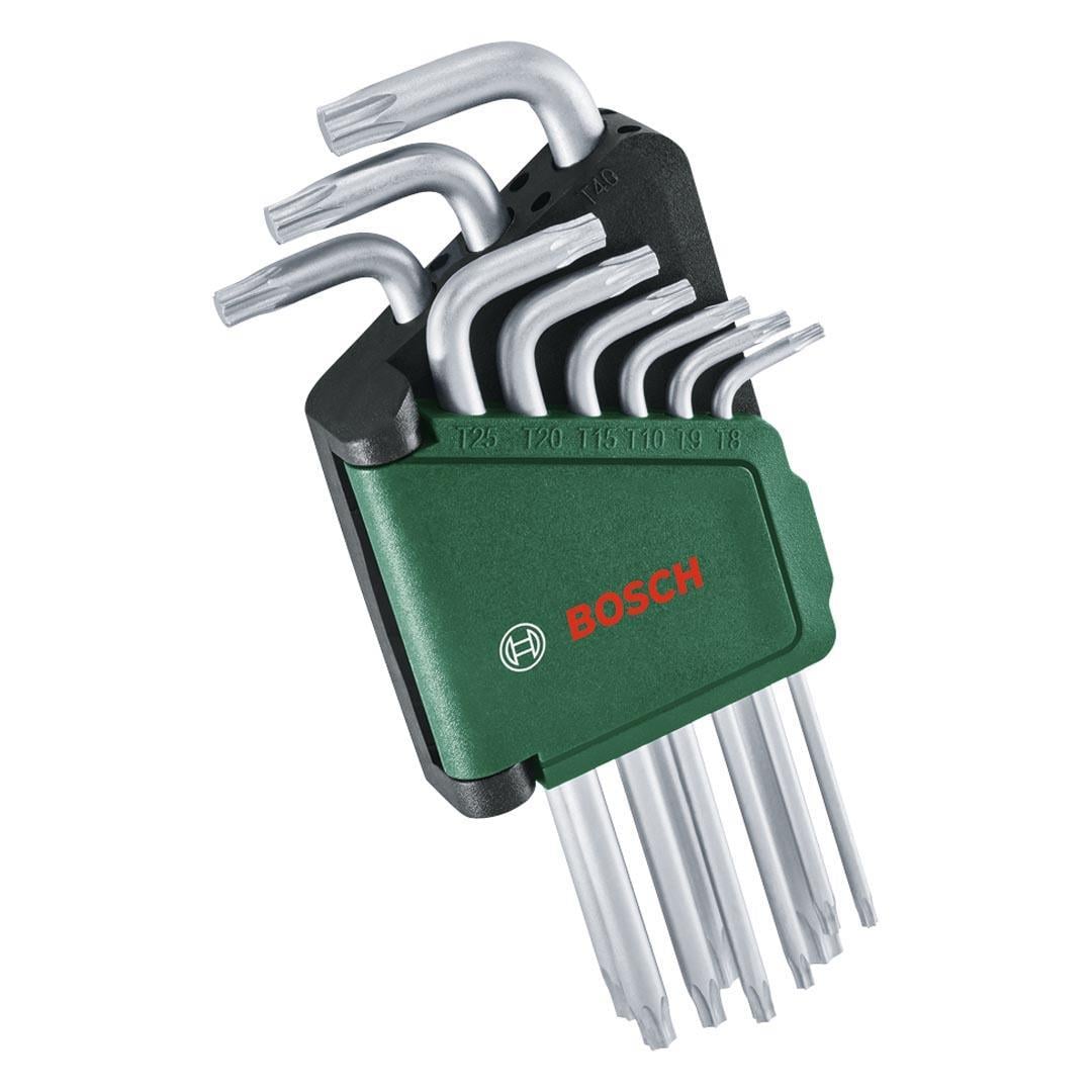 Bosch Torx Allen Anahtar Takımı 9 Parça - 1600A02Z9C