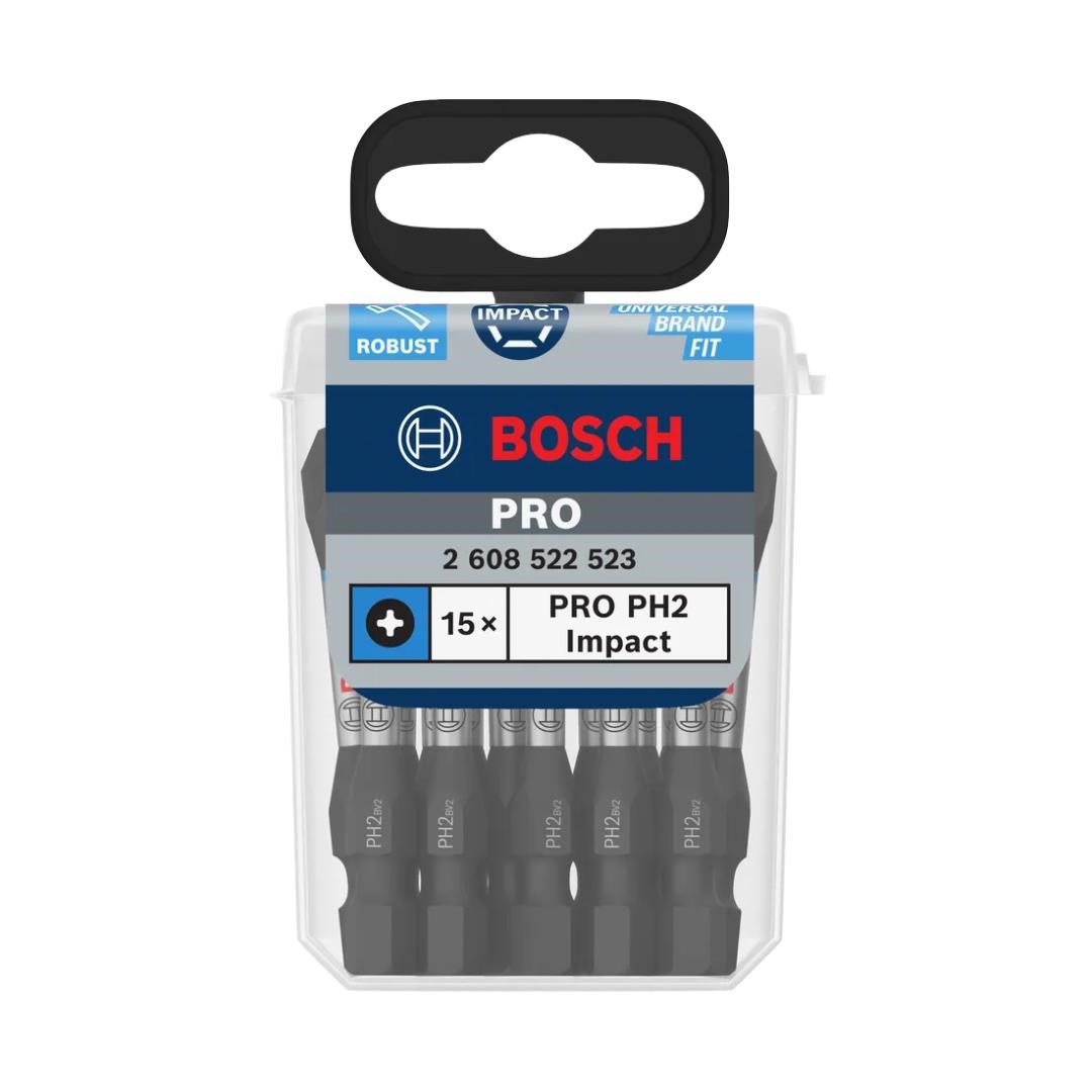 Bosch PRO Impact PH2 Vidalama Ucu Seti 55 mm 15 Parça - 2608522523