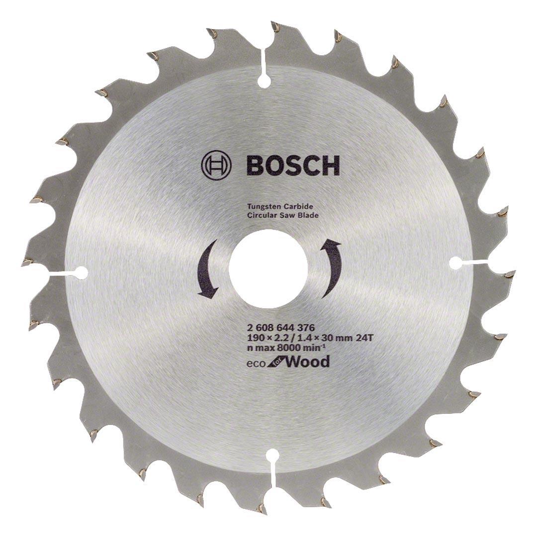 Bosch Ekonomik Seri 190x30 mm 24 Diş 10lu  Daire Testere Bıçağı - 2608644613