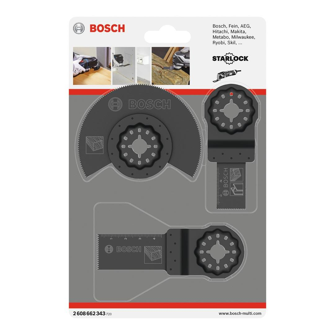 Bosch Starlock Testere 3lü Ahşap BFW Seti - 2608662343