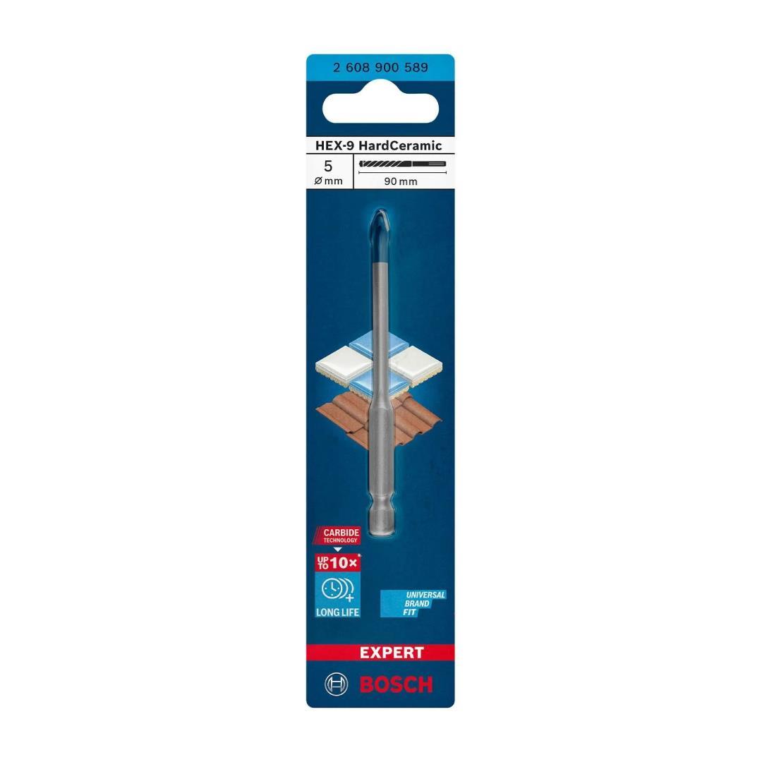 Bosch Expert HEX-9 HardCeramic Delme Ucu 5x90 mm - 2608900589