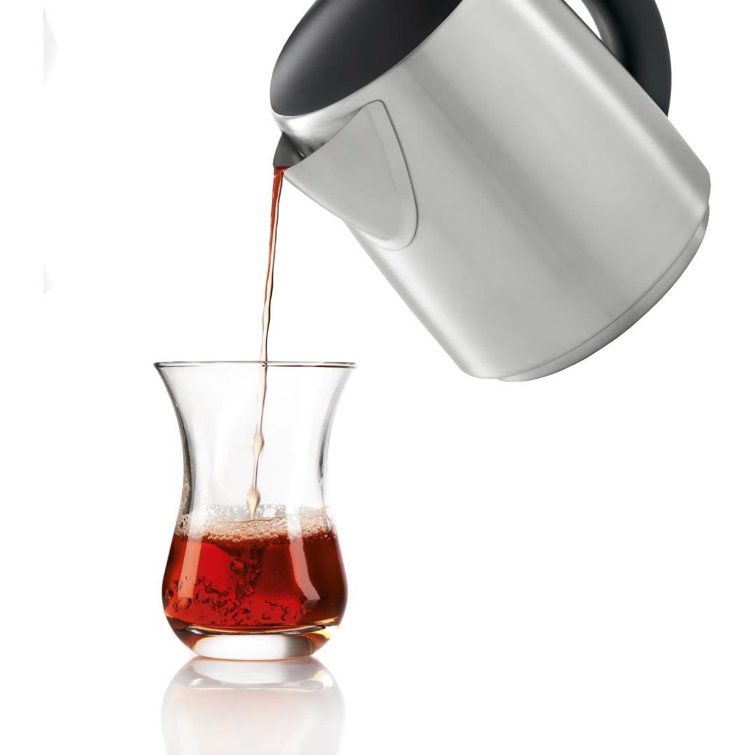 Bosch TTA5883 Paslanmaz Çelik Demlikli Çay Makinesi 1800 Watt - 1.7 Litre