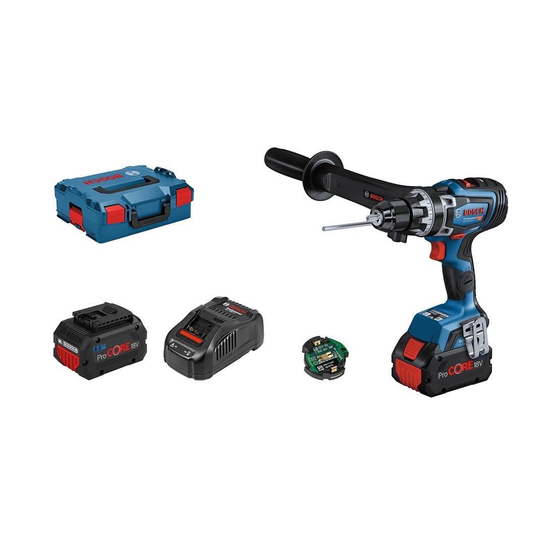 Bosch Professional GSR 18V-150 C Akülü Delme/Vidalama Makinesi (2x8.0 Ah ProCORE18V) - 06019J5005
