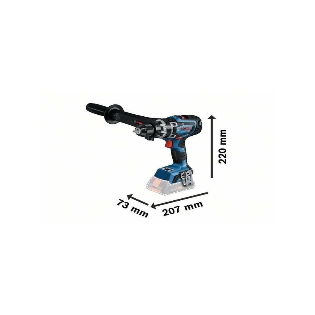 Bosch Professional GSB 18V-150 C 18V 8.0Ah Çift Akülü Darbeli Delme Vidalama Makinesi - 06019J5105