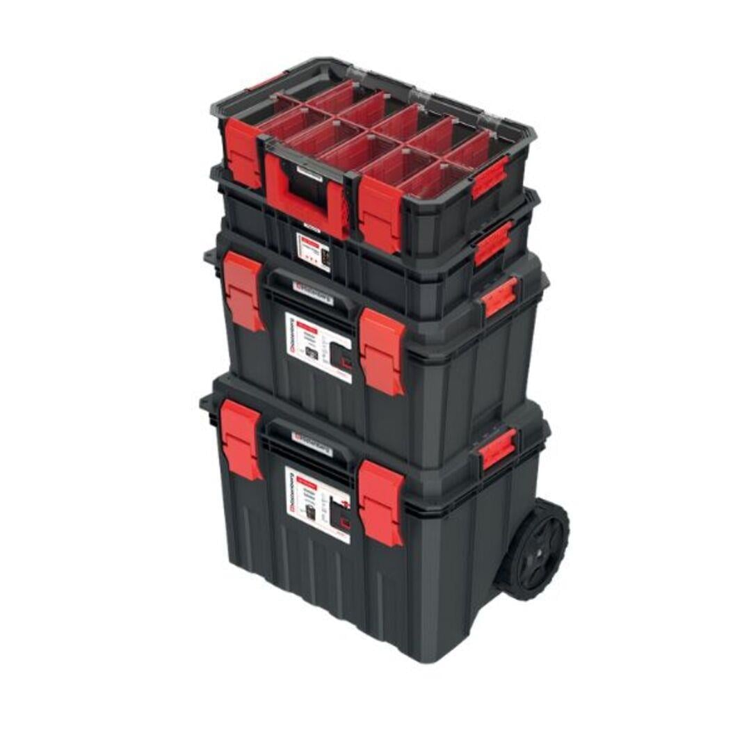 Kistenberg Modular Solution 6Lı Set KMSS553595S Modüler Çözüm 6 Parçalı Tekerlekli Alet Kutusu Seti