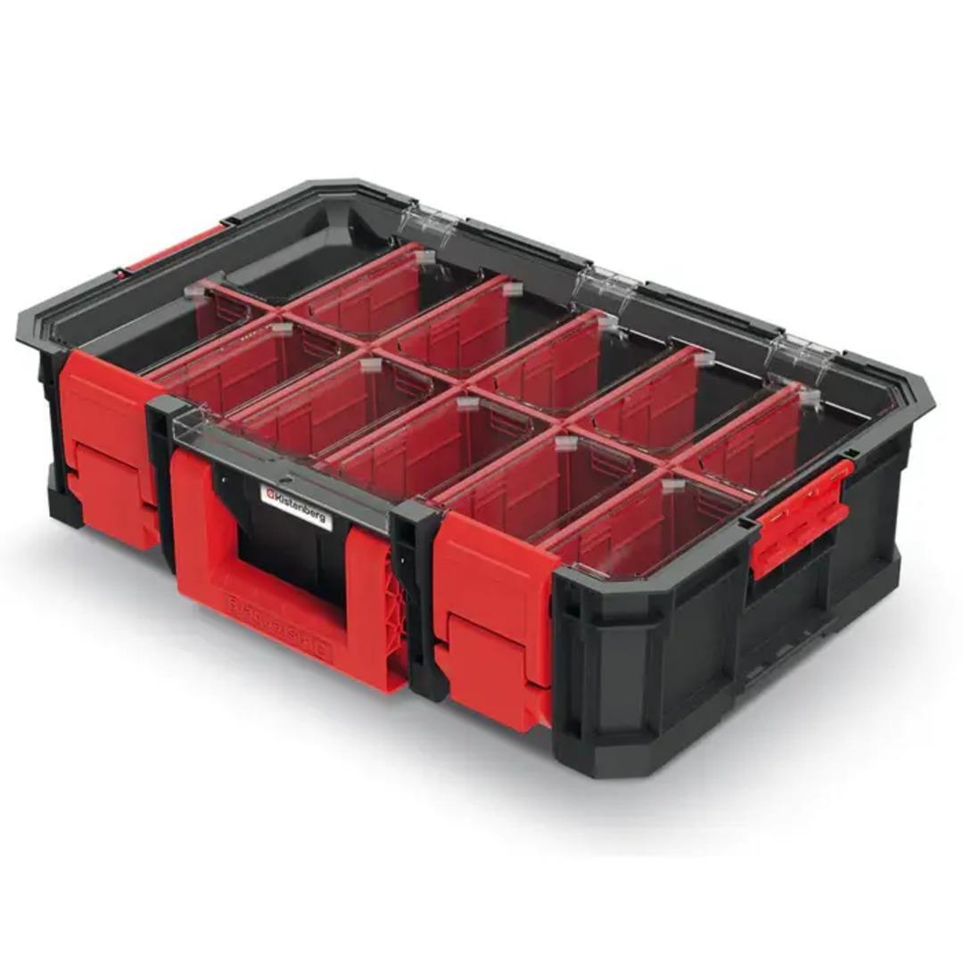 Kistenberg Modular Solution 6Lı Set KMSS553595S Modüler Çözüm 6 Parçalı Tekerlekli Alet Kutusu Seti