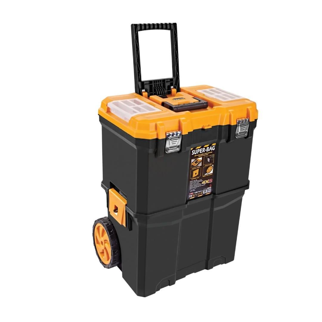 Super-Bag ASR-5039 Çift Katlı Tekerlekli Takım Çantası