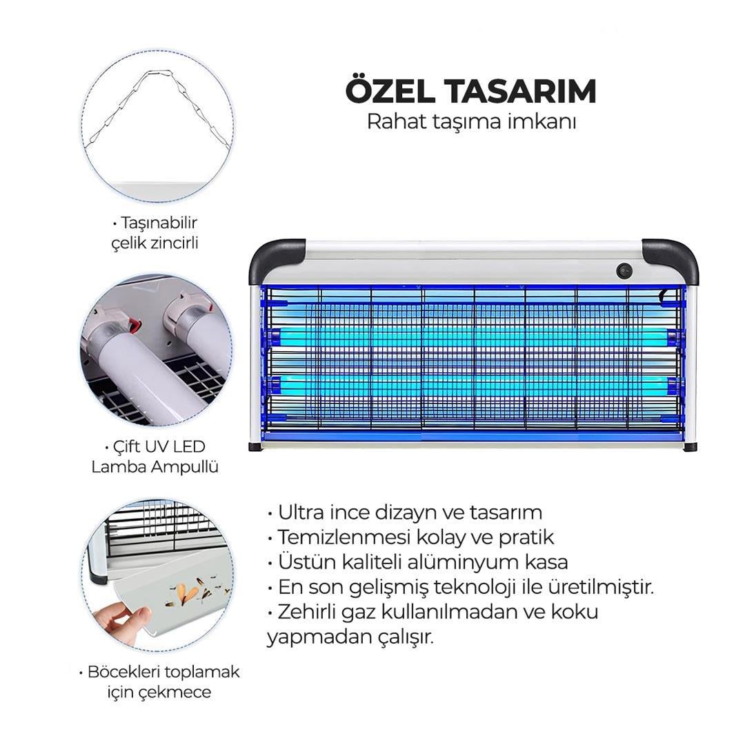Vızz Cızz CM-883A1 Sinek Öldürme Cihazı 40 Watt