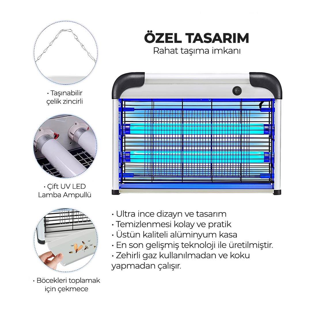 Vızz Cızz CM-883A1 Sinek Öldürme Cihazı 30 Watt