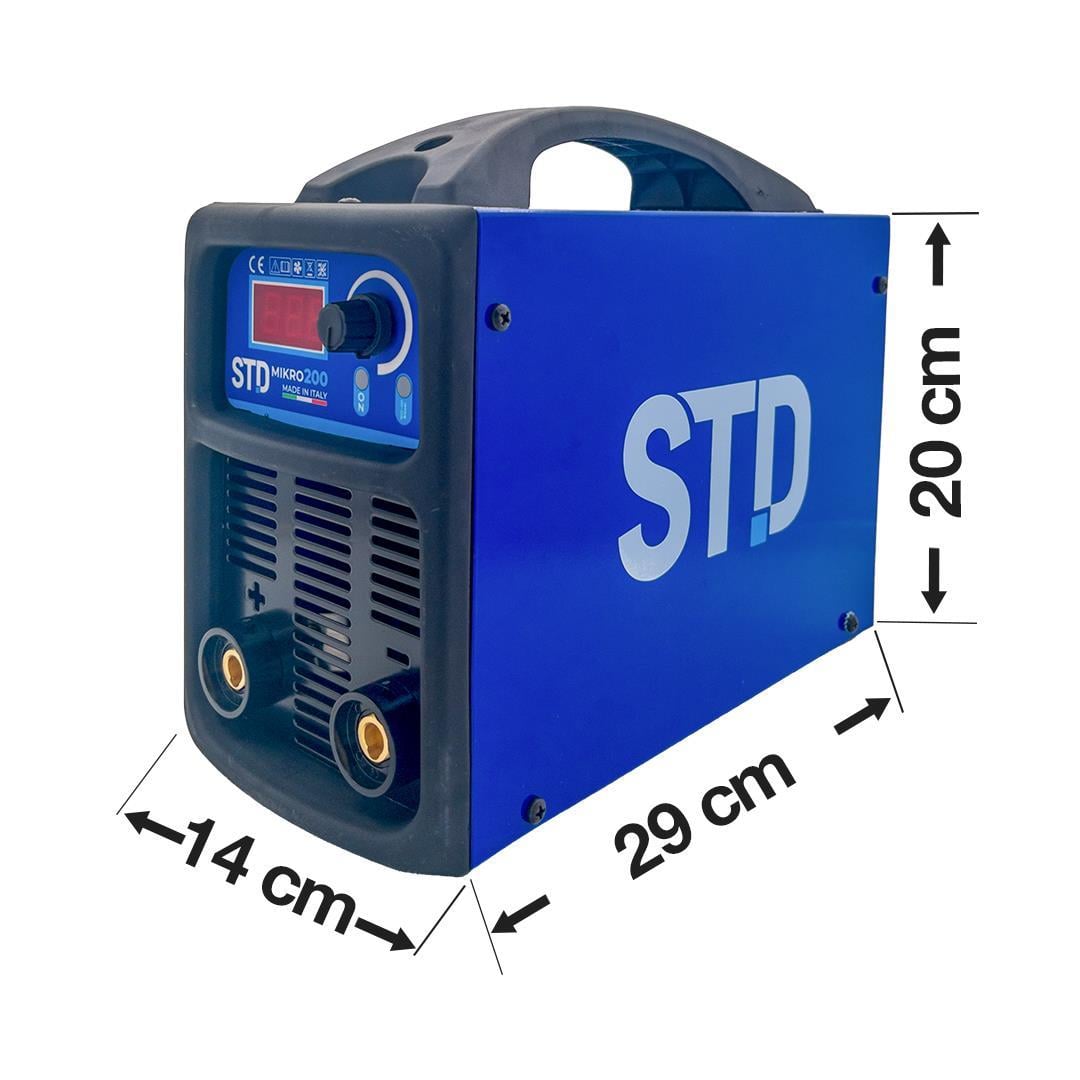 STD Mikro 200 MMA İnverter Çanta Kaynak Makinesi 200 Amper - 62560STD