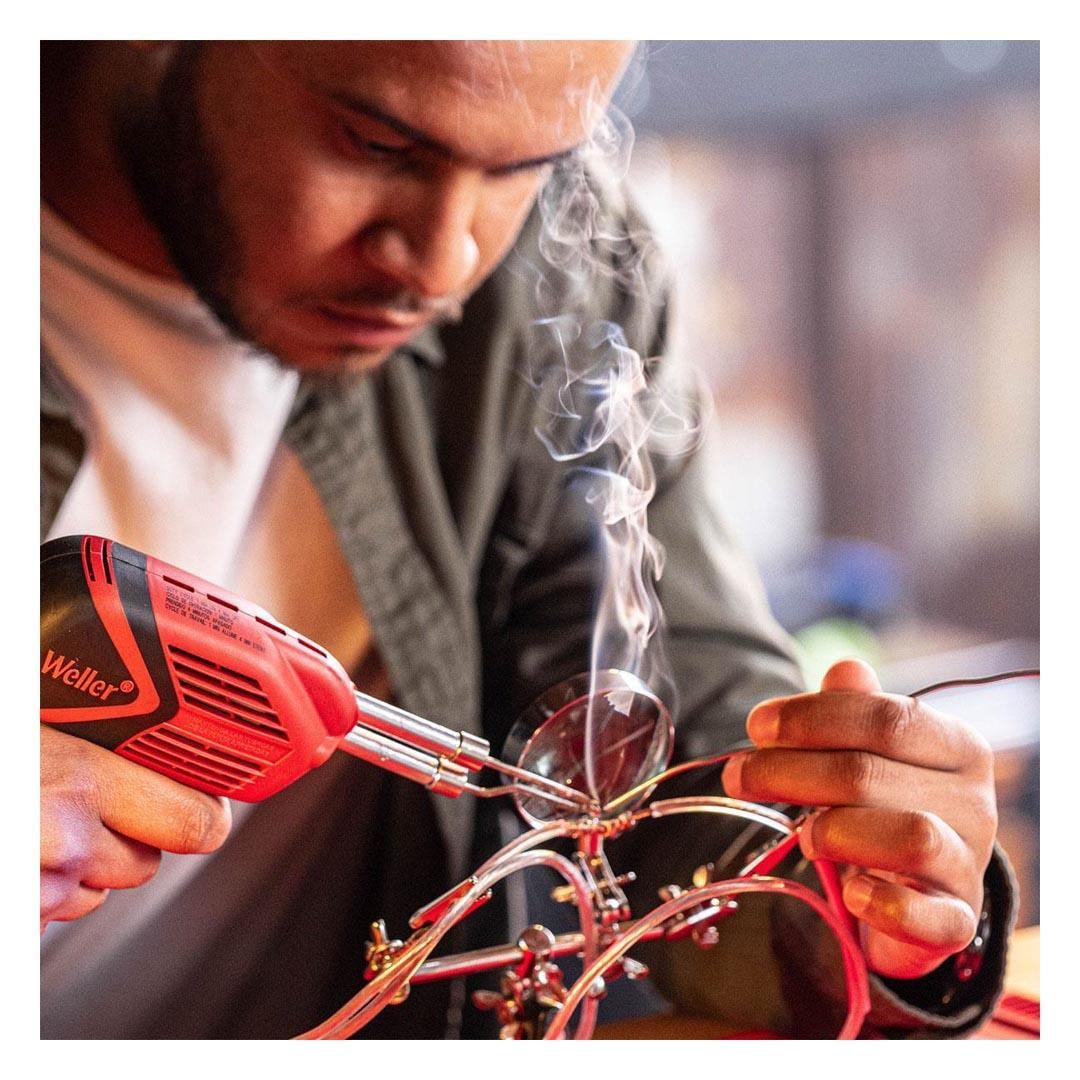 Weller WLG940023C Çift Güçlü Lehim Tabanca Havya 140 Watt / 100 Watt