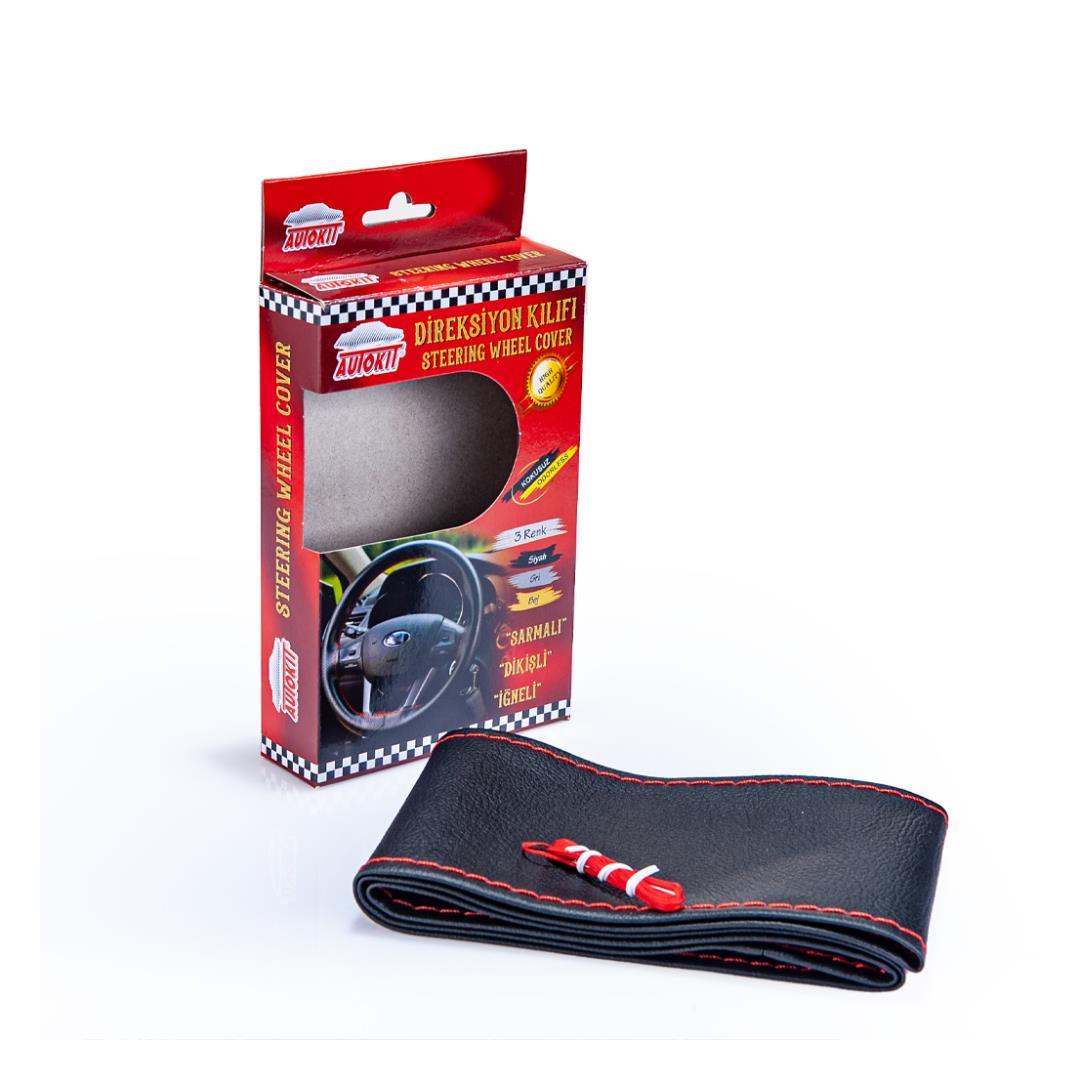 Autokit FA1-628 Direksiyon Kılıfı Sarmalı Dikişli İğneli