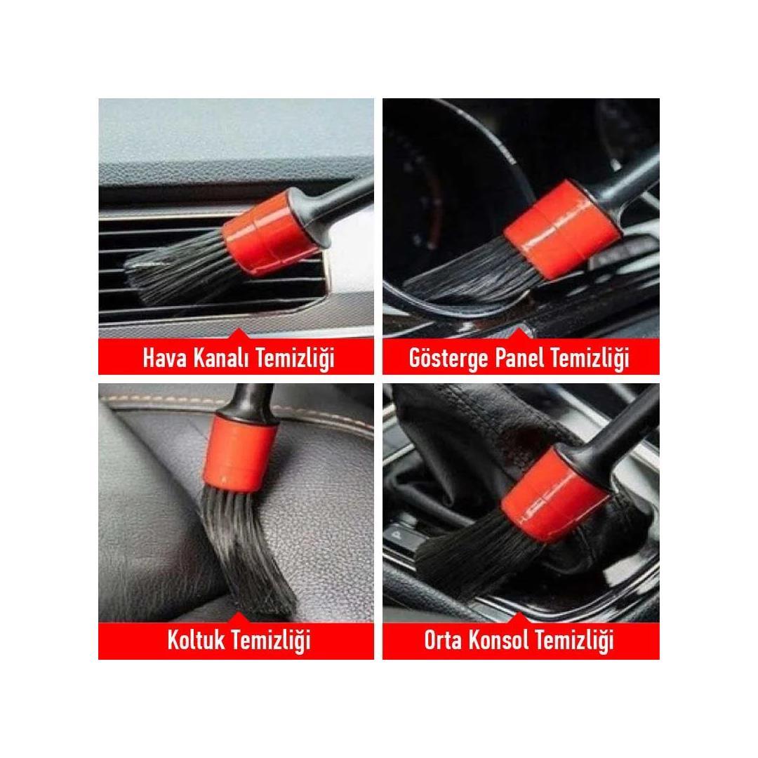 Autokit FA2-1355 5li Araç Detay Temizlik Fırçası Seti