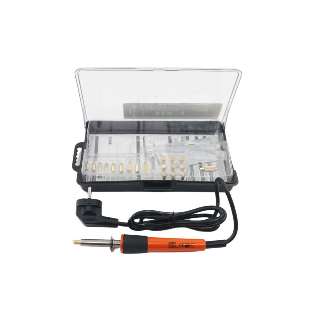 Roney Power Ahşap Yakma Seti 30 Watt 21 Parça - RP6542030