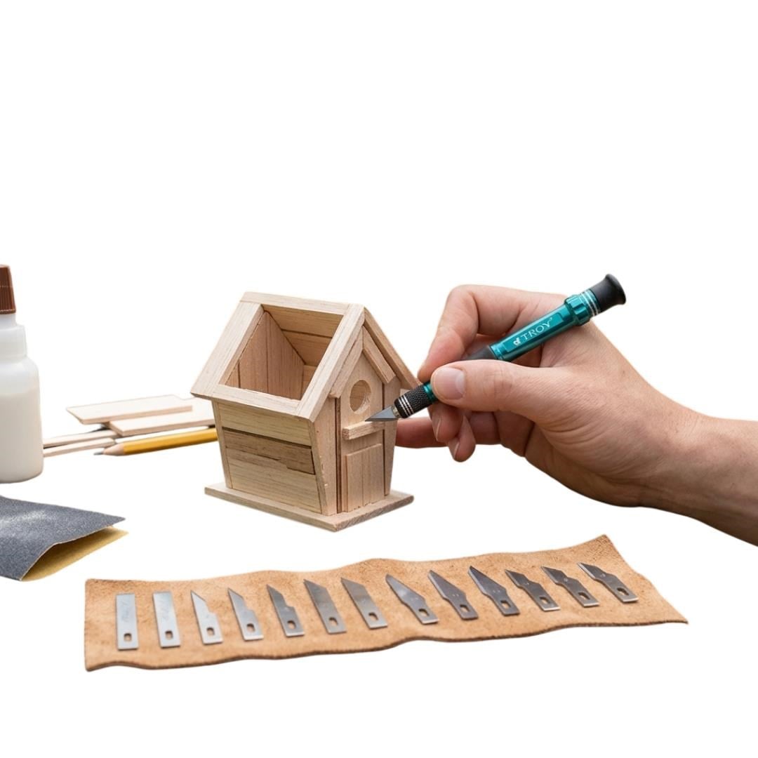 Troy 21604 Hobi Maket Bıçağı Seti 14 Parça