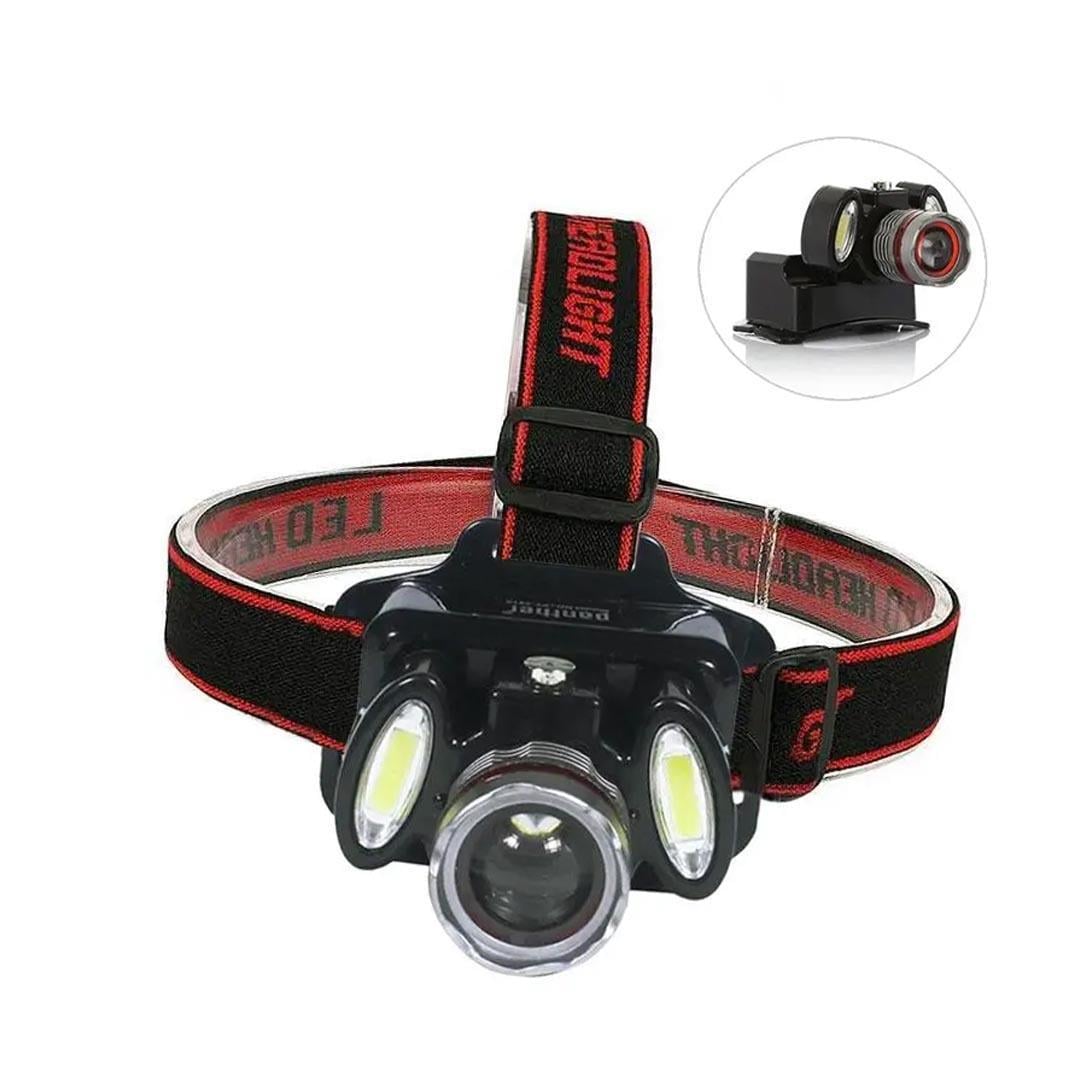 Panther PT-5910 Pompalı Zoom Pilli LED Kafa Lambası 3W